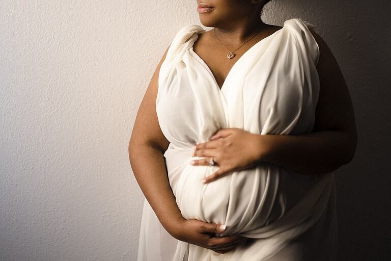 maternity draping fabric pictures