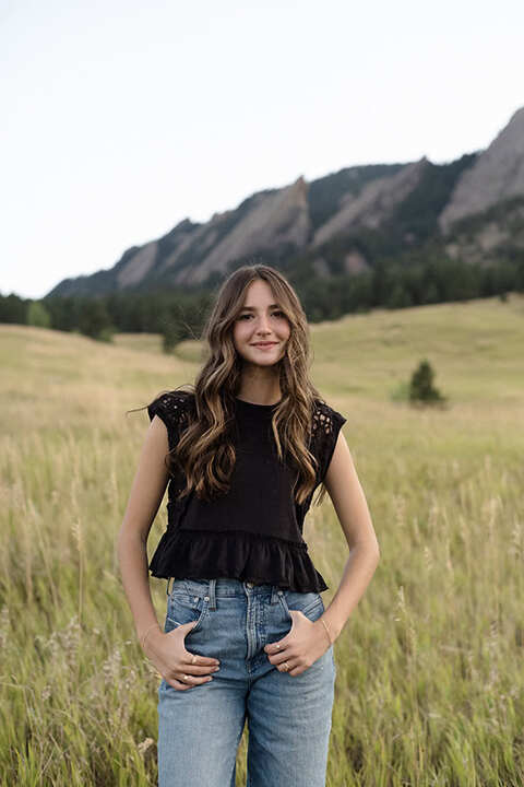 Boulder and denver senior portrait location ideas